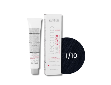 ALTER EGO TECHNOFRUIT trwała farba do włosów z keratyną 100 ml | 1/10